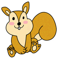 Sticker - squirrel