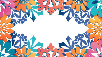 Wall Mural - vector. web banner, poster, cover, splash screen, social media with copy space for text. perforated 