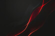 © Margarita Ratatosk - Abstract 3d red flow wave on dark background. Digital data structure. Future mesh or sound grid. Futuristic technology concept. Backdrop for design banner, poster, business card