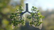 © Augusto - Bridging Breath and Photosynthesis: Earth Day's Living Link breathe tree lungs