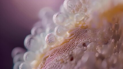 Canvas Print - An upclose look at the dermal papilla a specialized group of cells nestled within the hair bulb that play a crucial role in regulating hair growth and development.