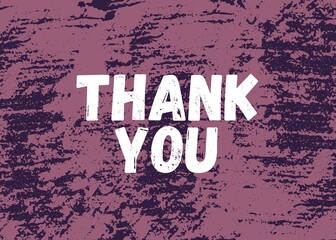 Sticker - Thank You card design