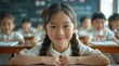 © olegganko - Smiling Student In Classroom
