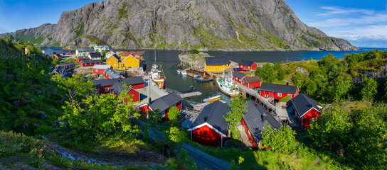 Wall Mural - Nusfjord, Lofoten, Norway