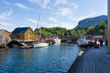 Wall Mural - Nusfjord, Lofoten, Norway