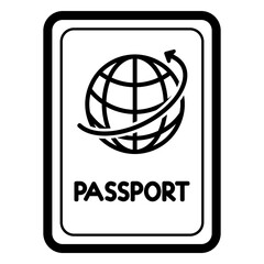 Canvas Print - passport