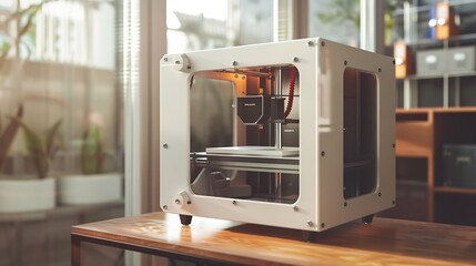Poster - Printing 3D printer Object : Generative AI