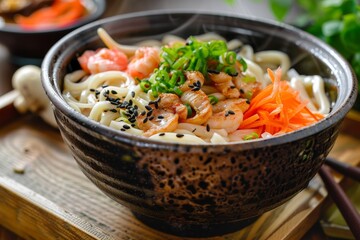 Canvas Print - Japanese udon cuisine