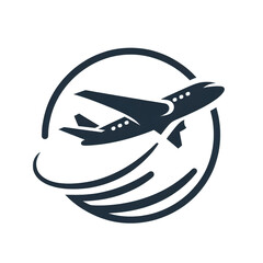 Airplane logo airline symbol