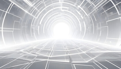 futuristic minimalist background with a white and gray color scheme 4