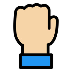 Sticker - fist icon 