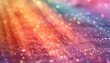 © Natalia - Close-up of water droplets on a shiny surface with a rainbow-like background. AI.