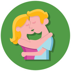 Poster - Kissing Icon