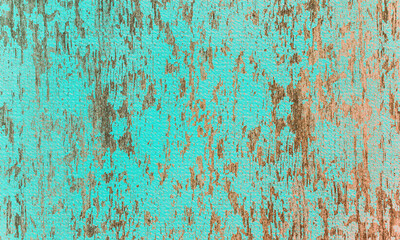 Wall Mural - grunge  blue color   turqouise blue texture background