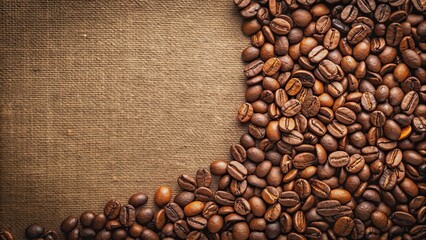 Coffee beans on background, coffee, beans,isolated, background, brown, texture, aromatic, caffeine, drink, morning, roasted