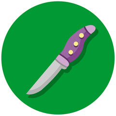 Wall Mural - Boning Knife Icon