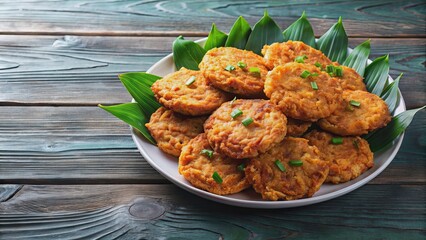 Delicious fried Keropok Lekor fish cakes, popular Malaysian snack, Keropok Lekor, Malaysian, fried, snack