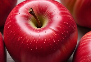 Sticker - macro apple fruit