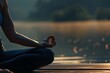 © YURIMA - Relax and find inner peace during a serene yoga session by the tranquil lakes side. Take time for peaceful meditation, embracing nature to restore balance and harmony within yourself