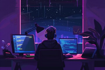 nighttime programmer.