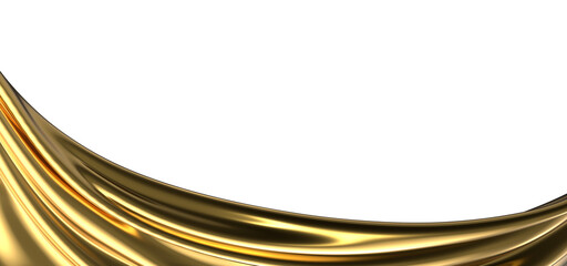 gold cloth, luxury smooth golden background, wave