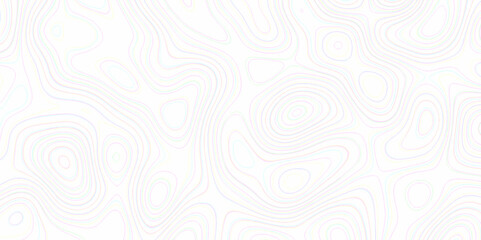 Natural printing illustrations of maps. panorama view multicolor wave curve lines banner background. topographic map in contour line light topographic topo contour map and ocean topographic line map.