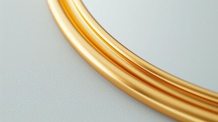 Reflect your style with an elegant golden oval mirror, perfect for any space. Add a touch of luxury to your dcor