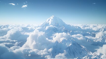 Poster - winter mountain landscape