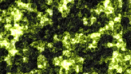 Wall Mural - abstract swirling green liquid metal loop