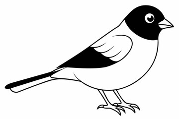 Sticker - illustration of a bird