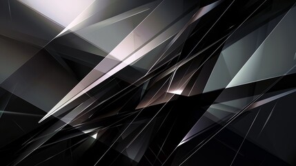 Abstract background with intersecting shapes for a 3d effect