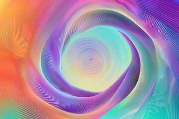 distorted multicolored pastel rainbow - colorful abstract and trippy wallpaper background design. Beautiful simple AI generated image in 4K, unique.