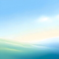 abstract backdrop with blue sky