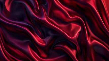 Poster - Abstract background luxury cloth or liquid wave or wavy folds of grunge silk texture satin velvet material or luxurious christmas background or elegant wallpaper design background.