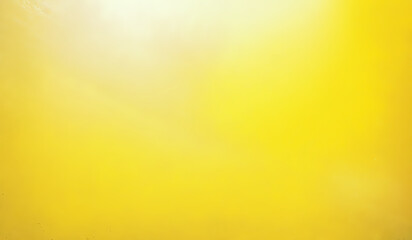 Wall Mural - Yellow and white grainy noised empty space gradient background