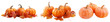 © Luckygraphics - Collection of orange pumpkins and autumn leaves isolated on white or transparent background