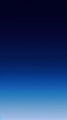 Wall Mural - smooth gradient background transitioning from dark blue to light blue to white. creating a calming a