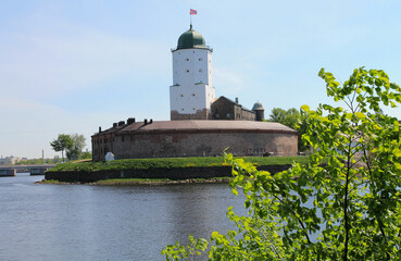 Russia. Vyborg. Museum-Reserve Vyborg Castle is the only medieval castle in Russia, located on an island in the Gulf of Finland.