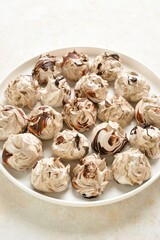 Wall Mural - Chocolate meringue cookies