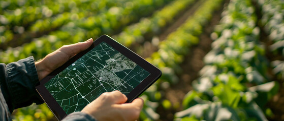 Tablet interface for smart crop rotation planning