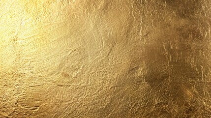Wall Mural - a gold wall with a texture that looks like it has been painted
