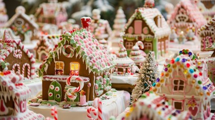 Poster - Gingerbread Village