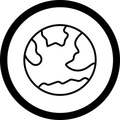 Canvas Print - Earth Day Icon Design