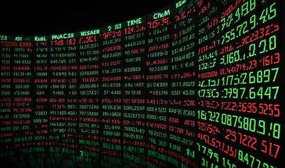 a green digital binary code background featuring numbers and patterns representing technology, data,