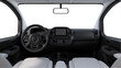 © OpticalDesign - Generic car dashboard interior, steering wheel and dashboard pov, inside modern vehicle, automobile isolated on white or transparent background