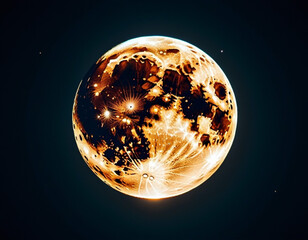 Supermoon is a full moon nearly coincides with perigee closest that Moon comes to Earth in its elliptic orbit resulting in larger-than-usual apparent size of lunar disk as viewed from Earth. AI