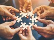 © alphaspirit - Business people connecting puzzle pieces, teamwork concept