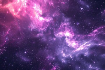 Poster - cosmic abstract background with celestial elements
