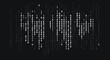 © panumas - White Binary Code Displayed on a Black Background Symbolizing Digital Information and Computing Language