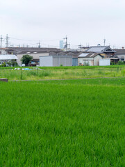 Sticker - 町工場と田園風景